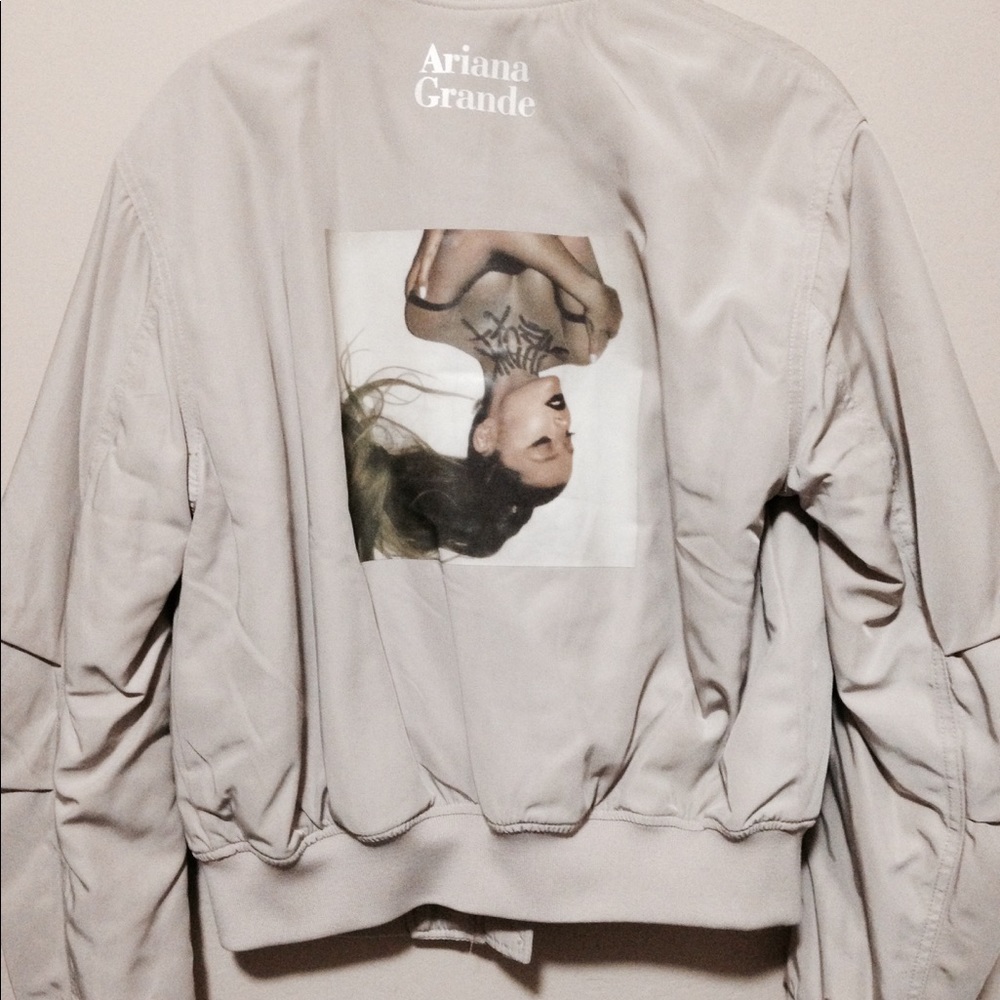 Ariana Grande bomber jacket